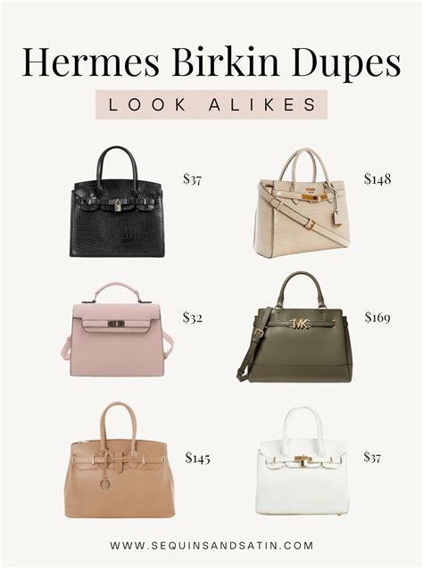 14 Best Hermes Birkin Bag Dupes & Look Alikes! .